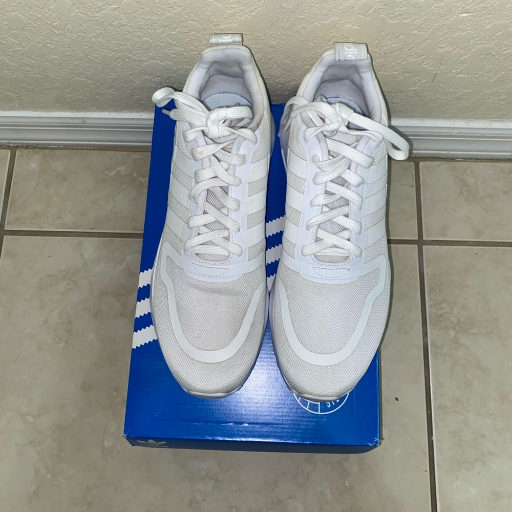 Adidas MULTIX Triple White slightly used